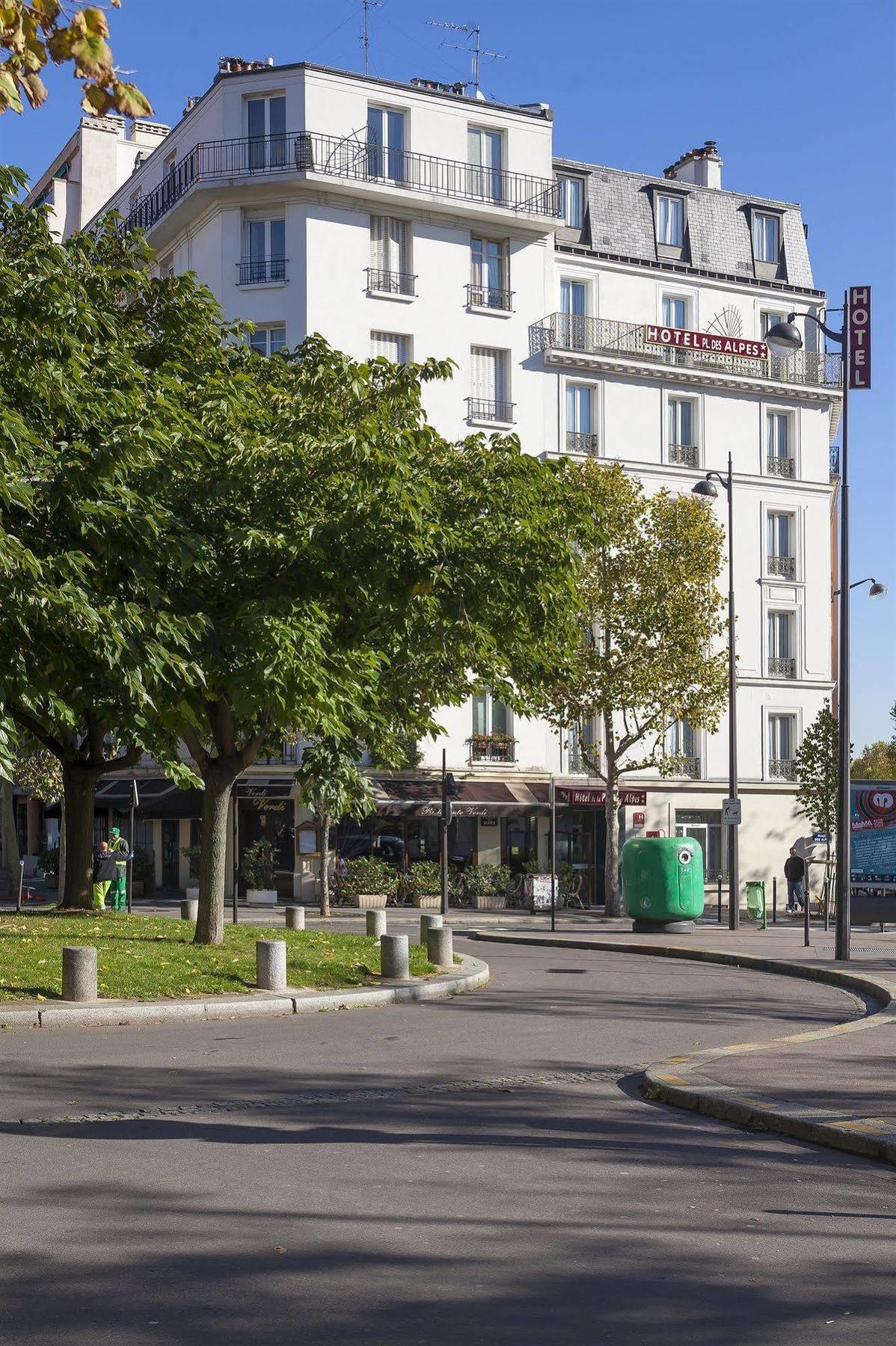 Hotel De La Place Des Alpes Paris Eksteriør bilde